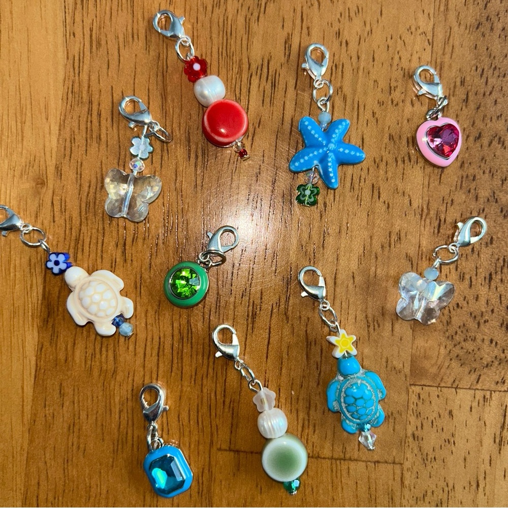 Handmade crochet & knitting stitch markers